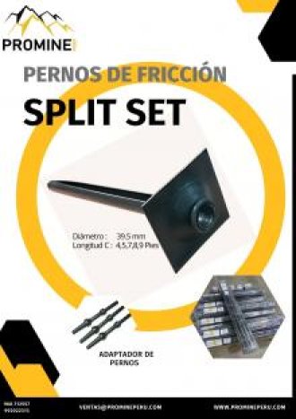 SPLIT SET - PROMINE PERÚ